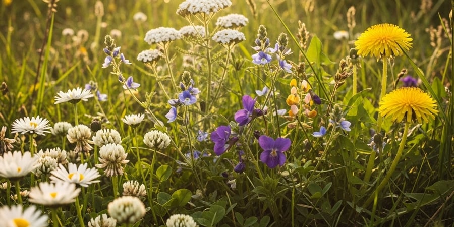 De voordelen van een inheems bloemengazon