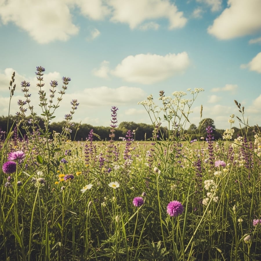 Wildebrassen (Wild bloemenmengsel) bloemenmengsel