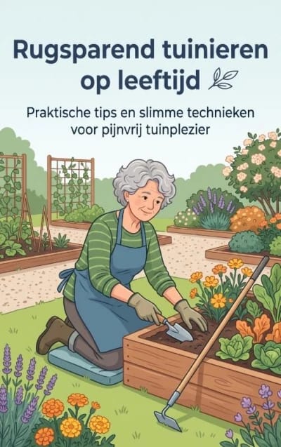 Rugsparend tuinieren op leeftijd (Waries B.V.) boek