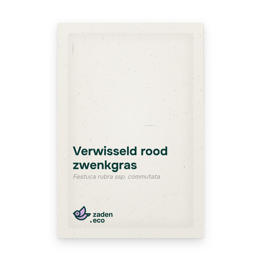Zakje Verwisseld rood zwenkgras